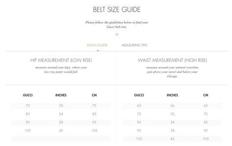 gucci ring size guide|gucci watch band size chart.